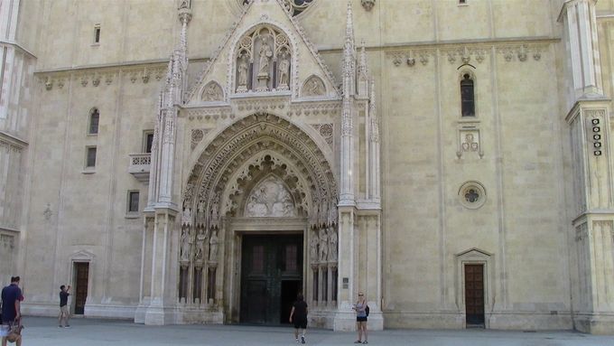 The Cathedral. Impressive carvings and stonework.