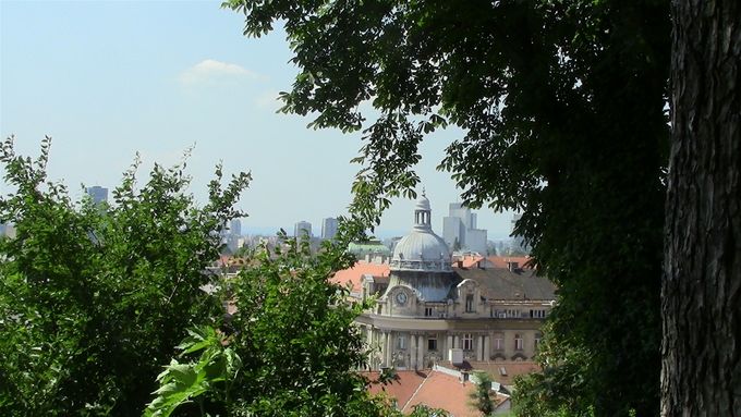 View from the Lotrscak Tower.