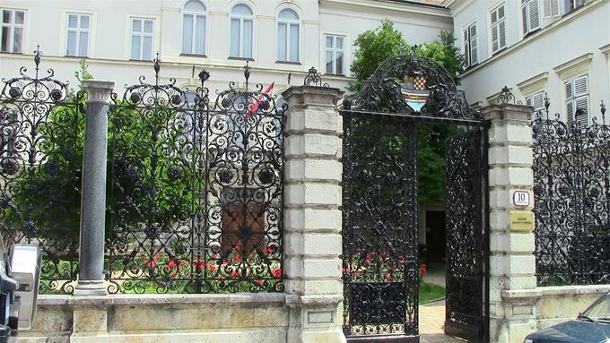 Intricate ironwork.