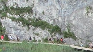 To get an idea of scale, look at the people on the path.