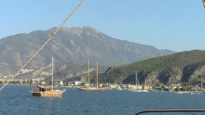 Departing from Marmaris