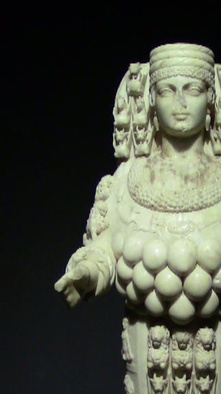 Statues of Artemis in Ephesus museum Selcuk