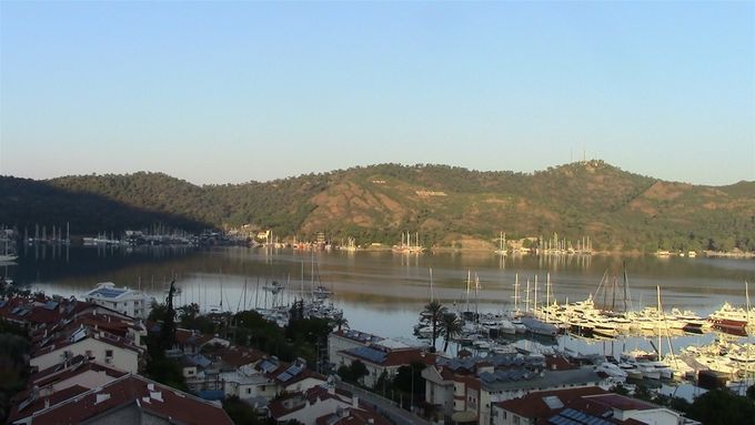 Another view from our terrace in Fethiye