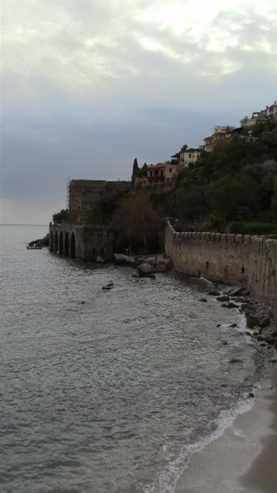 The ship building yards of Alanya