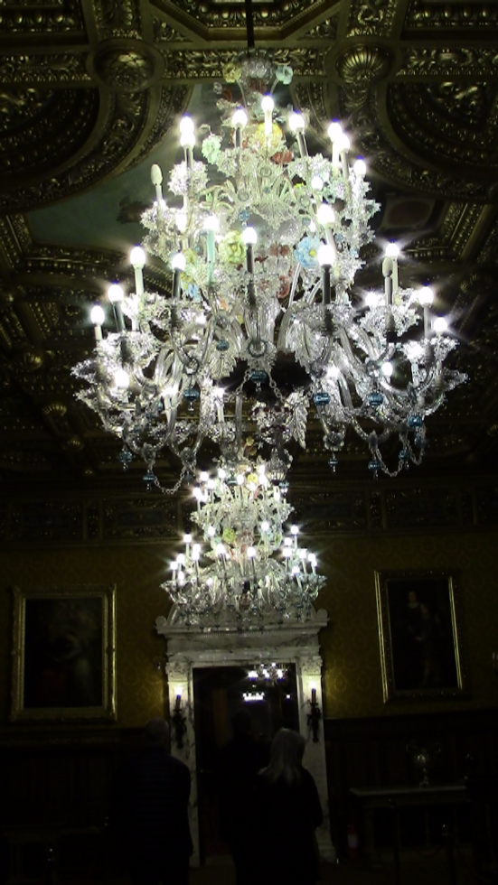 Murano glass chandaliers