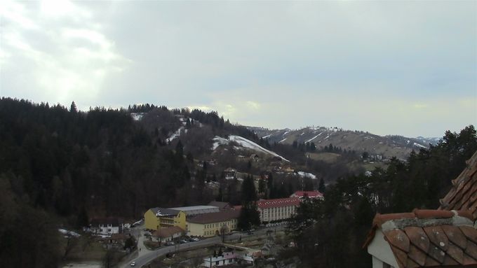 Bran Castle - the view