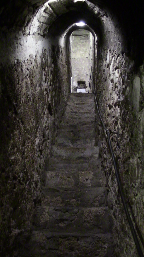 The Secret Stairway - Bran castle