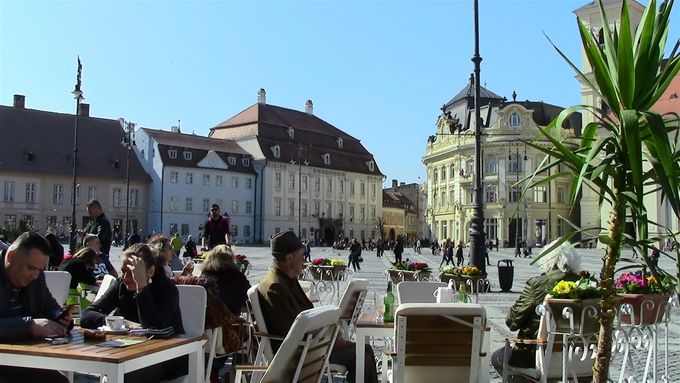 Cafe culture Sibiu