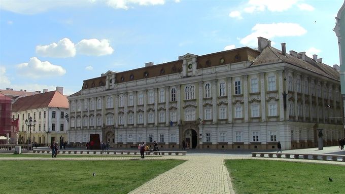 Main square in Timisoara